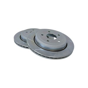 Jeep Wrangler JL Brake Rotors (2) - Rear - Baer Brakes - Claw Performance SZ Slotted/Zinc - `18-`26